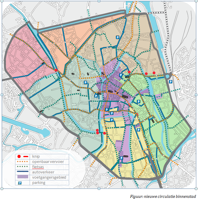 nieuw circulatieplan binnenstad
