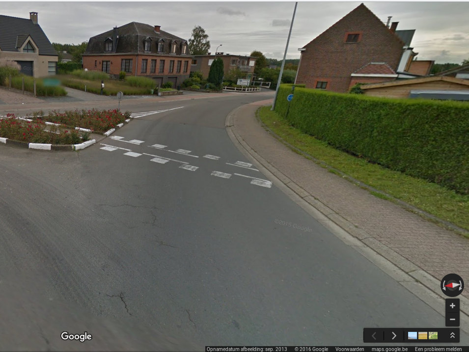 Bellestraat, Affligem (bron: Google Streetview)