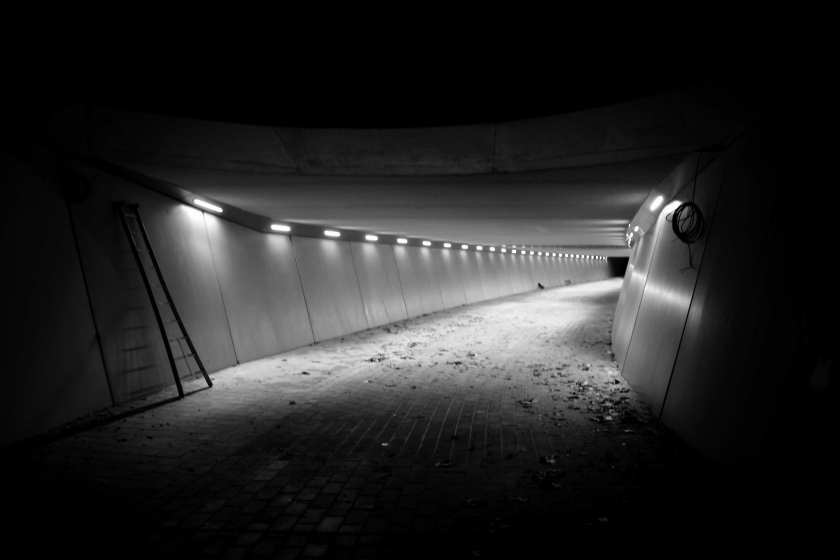 09dec16, tunnel onder Koning Albert1-laan 